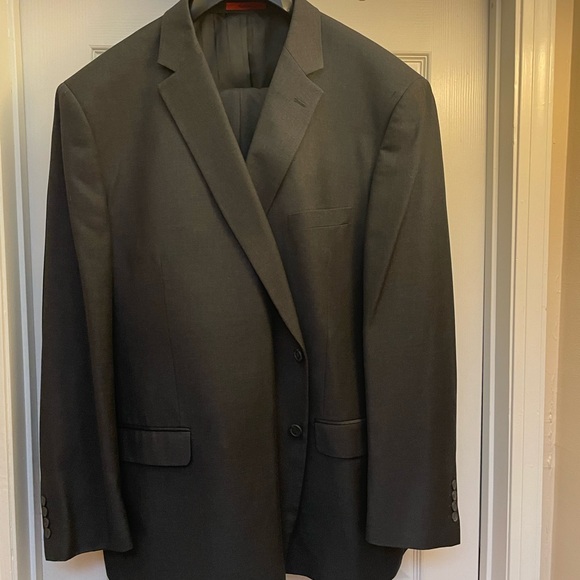 Classic Charcoal Gray Men's Suit